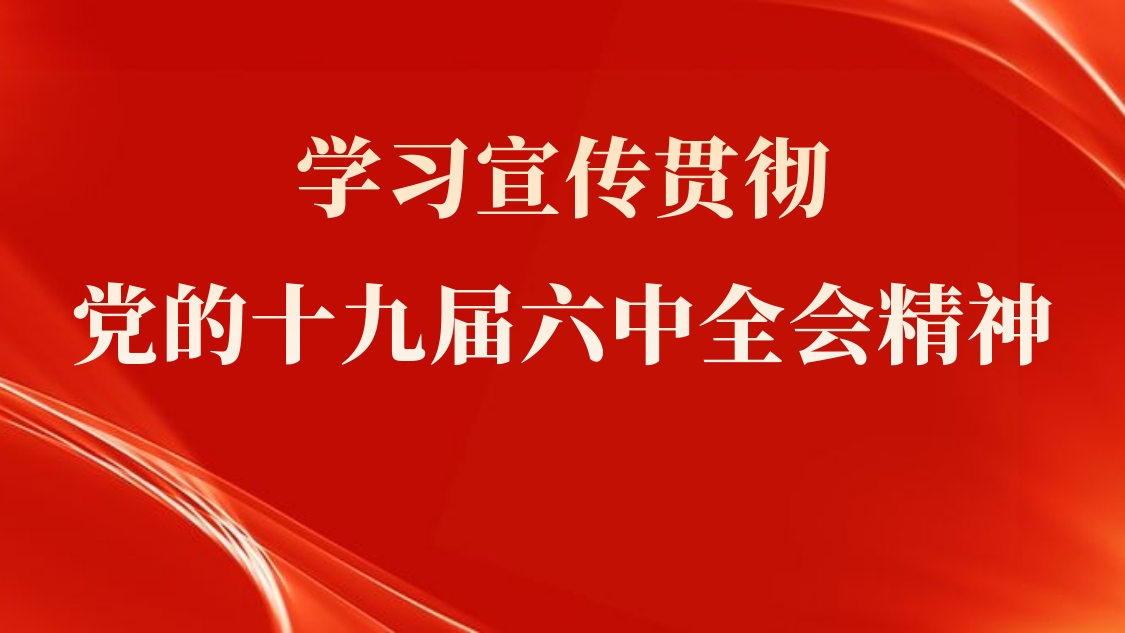 主题党课：学习宣传贯彻党的十九届六中全会精神